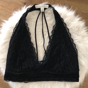 Black bralette